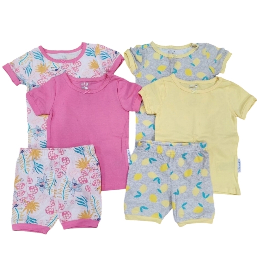 NWOT 2 Three Piece Pajamas Shorts Set B0016